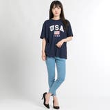 USAロゴプリントTシャツ BR18SM07-L014 | WEGO【WOMEN】 | 詳細画像14 