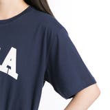USAロゴプリントTシャツ BR18SM07-L014 | WEGO【WOMEN】 | 詳細画像6 