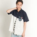 綿麻ボタニカルポケット半袖シャツ BS18SM07-M002 | WEGO【MEN】 | 詳細画像1 