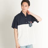 綿麻ボタニカルポケット半袖シャツ BS18SM07-M002 | WEGO【MEN】 | 詳細画像17 