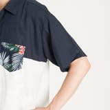 綿麻ボタニカルポケット半袖シャツ BS18SM07-M002 | WEGO【MEN】 | 詳細画像6 