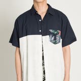 綿麻ボタニカルポケット半袖シャツ BS18SM07-M002 | WEGO【MEN】 | 詳細画像8 