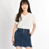 デニム中濃加 | カットオフタイトデニムスカパン BR18AU08-L006 | WEGO【WOMEN】