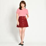 コーデュロイフロントボタンミニスカート BS18AW09-L004 | WEGO【WOMEN】 | 詳細画像15