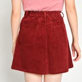 コーデュロイフロントボタンミニスカート BS18AW09-L004 | WEGO【WOMEN】 | 詳細画像3