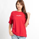 レッド | KANGOL別注ワンポイントTシャツ MC18SM07-L010 | WEGO【WOMEN】