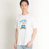 NYベアモチーフロゴTシャツ BR18SM06-M039 | WEGO【MEN】 | 詳細画像1 