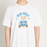NYベアモチーフロゴTシャツ BR18SM06-M039 | WEGO【MEN】 | 詳細画像7 