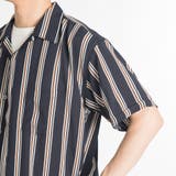 開襟クラブストライプシャツ BR18SM08-M003 | WEGO【MEN】 | 詳細画像6 