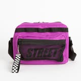 パープル | チャーム付キポケットSTREETミニショルダーバッグ BR18AU09 | WEGO【WOMEN】