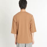 ストライプ切替7分袖Tシャツ BR18AU08-M017 | WEGO【MEN】 | 詳細画像3 