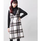 ベージュチェック | シャギーチェックジャンパースカート BR18WN11-L009 | WEGO【WOMEN】