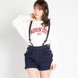 サスペンダー付キショートパンツ BR18WN11-L042 | WEGO【WOMEN】 | 詳細画像1