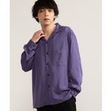 フィブリルオープンカラーシャツ BR19SP02-M006 | WEGO【MEN】 | 詳細画像1 