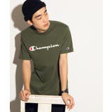 Dグリーン | ChampionロゴプリントTシャツ C3-P302 | WEGO【WOMEN】
