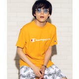 イエロー | ChampionロゴプリントTシャツ C3-P302 | WEGO【WOMEN】