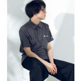 Dグレー | Championワンポイント刺繍ポロシャツ C3-P306 | WEGO【MEN】
