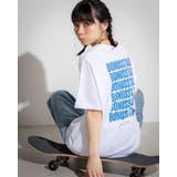 ホワイト | バックプリントロゴTシャツ WE19SM04-M006 | WEGO【WOMEN】