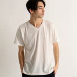 ホワイト | 無地VネックTシャツ BR16SM07-M009 | WEGO【MEN】