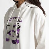 総柄ナンバリングプルパーカー BR17AU10-M015 | WEGO【WOMEN】 | 詳細画像7 