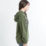 ビッグシルエットカレッジロゴプリントパーカー BR17AU11-L004 | WEGO【WOMEN】 | 詳細画像2 