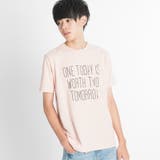 Lピンク | ペンシルロゴTシャツ BR17SM06-M025 | WEGO【MEN】