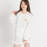 ホワイト | BEARルームウェアセット BR17WN12-L056 | WEGO【WOMEN】