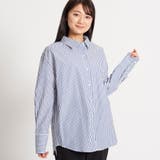 ブルーストライプ | 3WAYシャツ BR18SP01-L029 | WEGO【WOMEN】