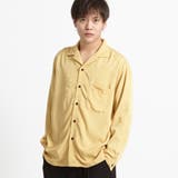 マスタード | フィブリルオープンカラーシャツ BR18SP01-M001 | WEGO【MEN】