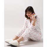 ホワイト | プリントルームウェアセット BR18SP03-L003 | WEGO【WOMEN】