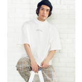 ホワイト | ポンチモックネックTシャツ BR19SM05-M0089 | WEGO【MEN】