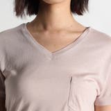 リネンモダールVネックTシャツ BS16SM04-L006 | WEGO【WOMEN】 | 詳細画像4 