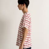 WEGO/リネン混ランダムボーダーTシャツ | WEGO【MEN】 | 詳細画像2
