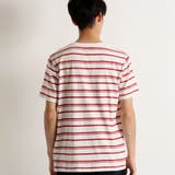 WEGO/リネン混ランダムボーダーTシャツ | WEGO【MEN】 | 詳細画像3