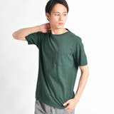 Dグリーン | CaliforniaコットンTシャツ BS17AU08-M001 | WEGO【MEN】