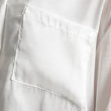 サテン開襟5分袖シャツ BS17SM07-L010 | WEGO【WOMEN】 | 詳細画像8 