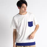 ホワイト | フェイクレイヤードポケットTシャツ BS17SM07-M003 | WEGO【MEN】