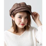 ブラウン | スエードキャスケット | WEGO【WOMEN】