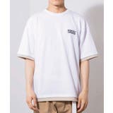 レイヤードロゴ5分袖BIGT BV20SM04-M2296 | WEGO【MEN】 | 詳細画像7 