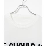 【DING】ロゴジャガードニット | WEGO【WOMEN】 | 詳細画像10