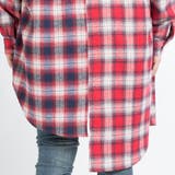 ネルチェックロングシャツ DI17AU10-L018 | WEGO【WOMEN】 | 詳細画像13 