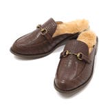 ブラウン | ビットローファーミュール DI17SP02-LG0003 | WEGO【WOMEN】