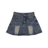 タックプリーツデニムミニスカパン | WEGO【WOMEN】 | 詳細画像2 