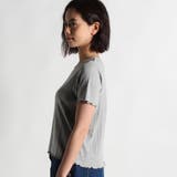 【低身長向け】ランダムテレコフリルTシャツ | WEGO【WOMEN】 | 詳細画像1 