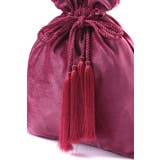 【低身長向け】ベロア巾着トートバッグ DU16AU10-LG0005 | WEGO【WOMEN】 | 詳細画像5 