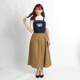 【低身長向け】レトロ刺繍デニムビスチェ | WEGO【WOMEN】 | 詳細画像18