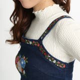 【低身長向け】レトロ刺繍デニムビスチェ | WEGO【WOMEN】 | 詳細画像8