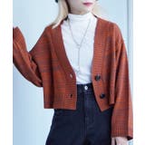 オレンジソノタ | Vネックショートカーディガン 韓国 韓国ファッション | WEGO【WOMEN】