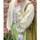 ホワイトアイボリー | Vネックショートカーディガン 韓国 韓国ファッション | WEGO【WOMEN】