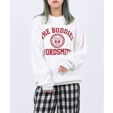 オフホワイト | 【EXIEEE】ロゴプリントニットプルオーバー | WEGO【WOMEN】